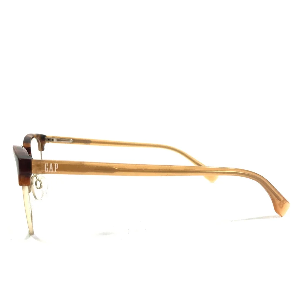 Gap Eyeglasses Frames VGP508 HAVANA 0HAV Havana Gold Square Full Rim 53-17-140